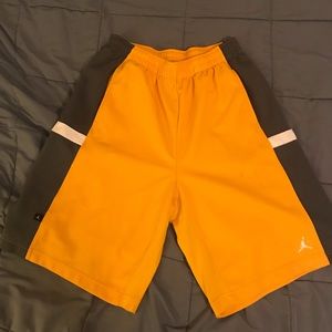 Golden- Yellow Jordan Shorts